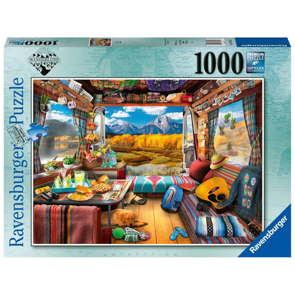 Ravensburger Wanderlust Vanlife Camper Camping 1000 Piece Puzzle image 0