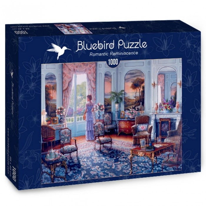 Bluebird Romantic Reminiscence 1000 Piece Puzzle image 0