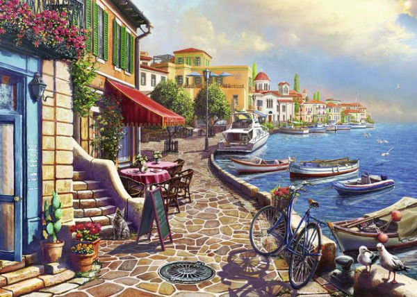 Ravensburger Sunny Embankment 1000 Piece Puzzle image 1