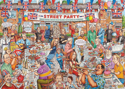 Ravensburger Best of Britain - The Street Party - 1000 Piece Puzzle image 1