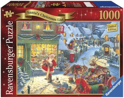 Ravensburger Limited Edition Santa's Christmas List 1000 Piece Puzzle image 0
