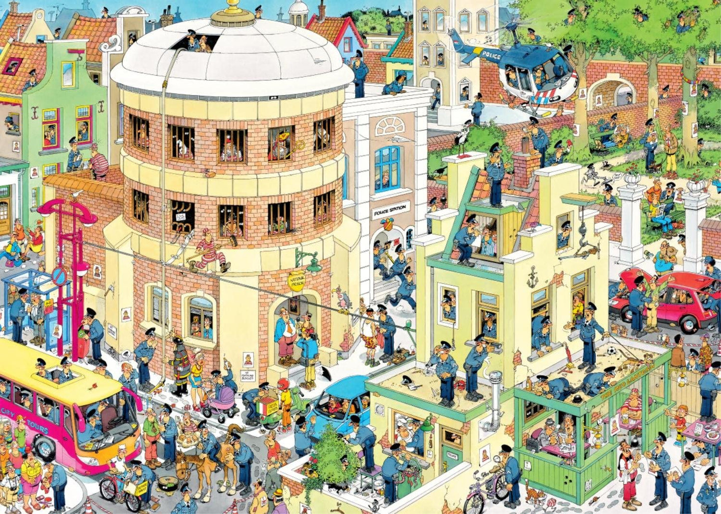 Jumbo Jan Van Haasteren The Escape 1000 Piece Puzzle image 1