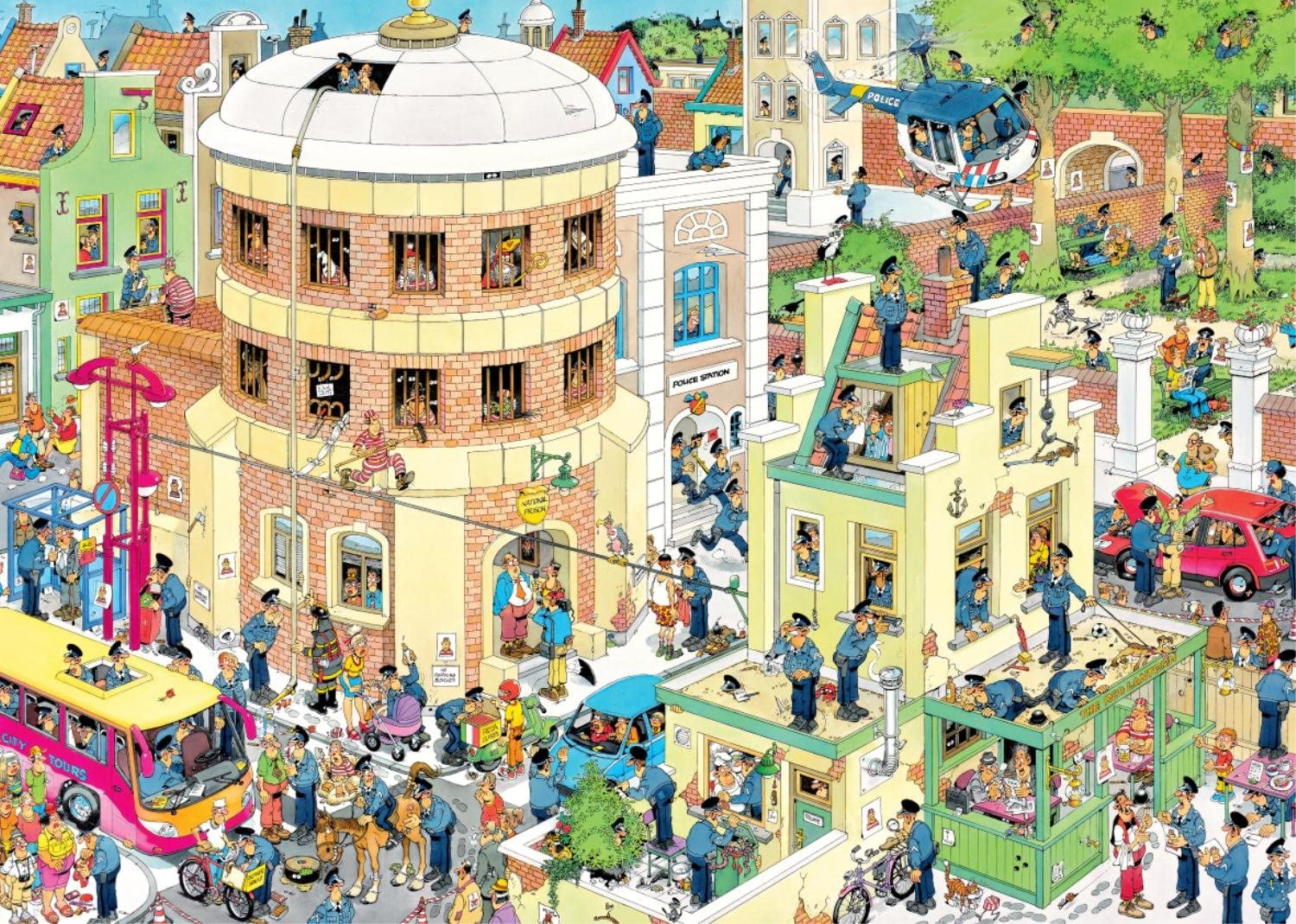 Jumbo Jan Van Haasteren The Escape 1000 Piece Puzzle image 1