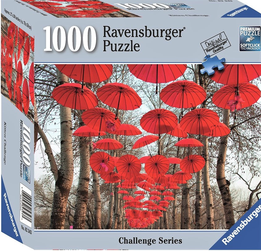 Ravensburger Challenge Series Umbrella 1000 Piece Puzzle image 0