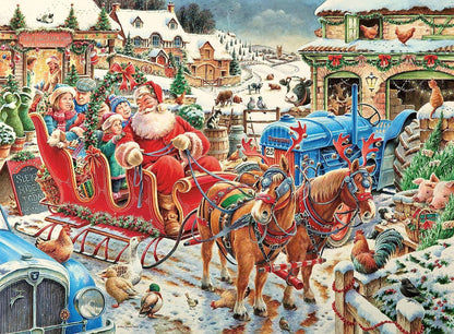 Ravensburger Roy Trower's Christmas Collection No. 2 - 4 x 500 Piece Puzzle image 1