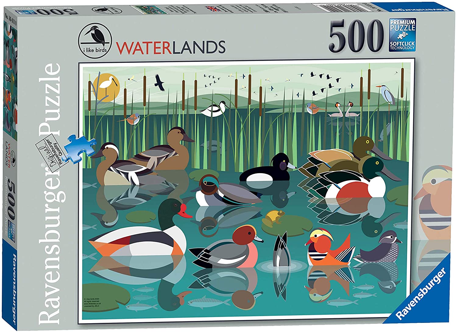 Ravensburger I Like Birds - Waterlands 500 Piece Puzzle image 0