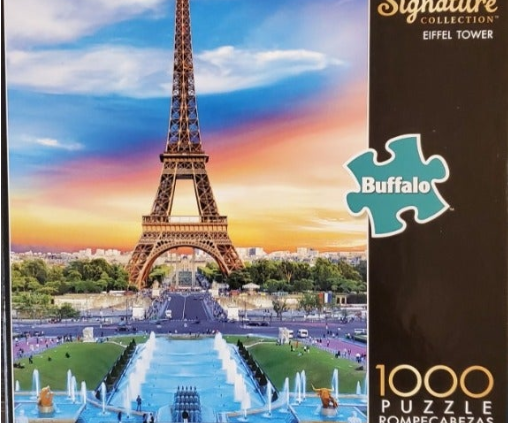 Buffalo Games Signature Collection Eiffel Tower 1000 Piece Puzzle image 0