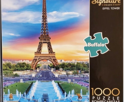Buffalo Games Signature Collection Eiffel Tower 1000 Piece Puzzle image 0