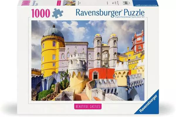 Ravensburger Beautiful Castles Palácio Nacional da Pena Portugal 1000 Piece Puzzle image 0