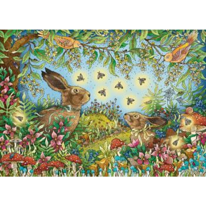 Ravensburger Nocturnal Forest 1000 Piece Puzzle image 1