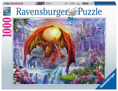 Ravensburger Dragon Kingdom 1000 Piece Puzzle image 0