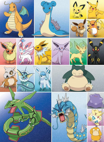 Ravensburger Pokemon 2 x 500 Piece Puzzle image 1