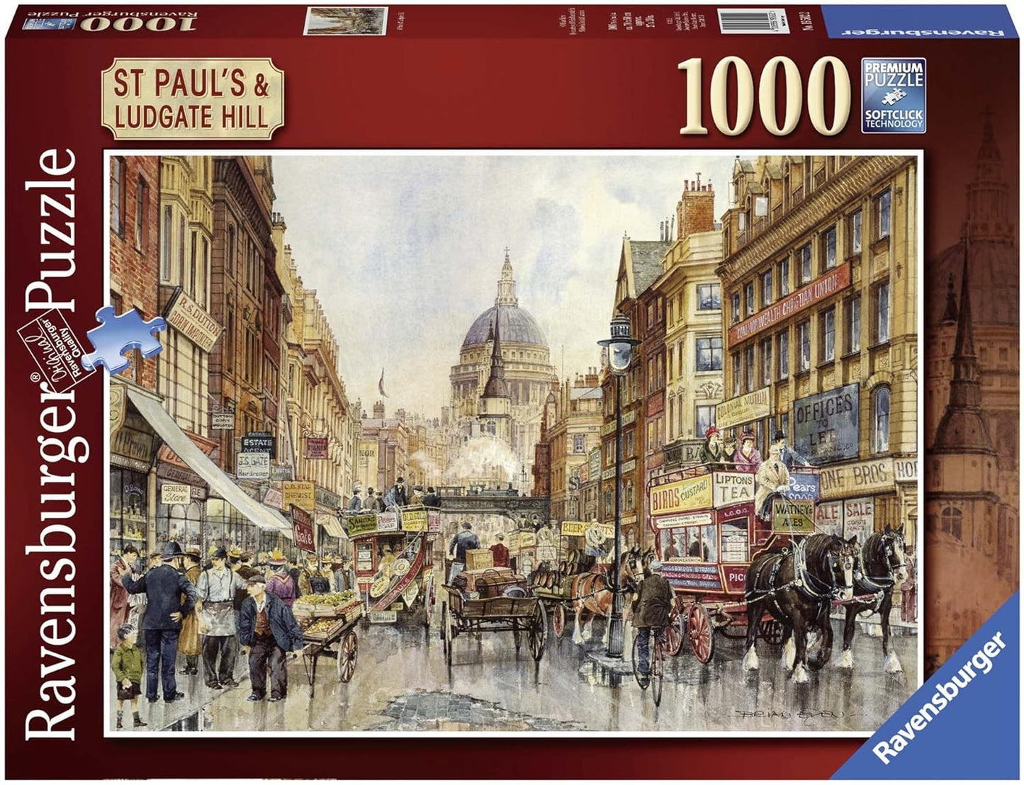 Ravensburger St Paul's & Ludgate Hill 1000 Piece Puzzle image 0