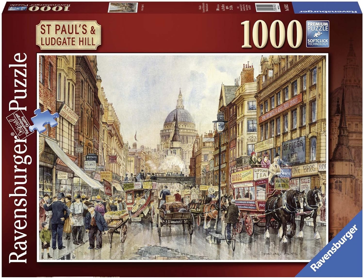 Ravensburger St Paul's & Ludgate Hill 1000 Piece Puzzle image 0