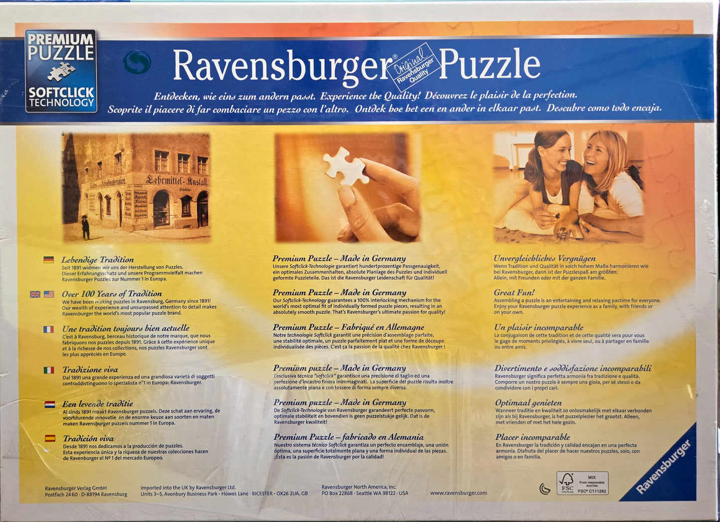 Ravensburger Colin Thompson Awesome Alphabet F & G 1000 Piece Puzzle image 2