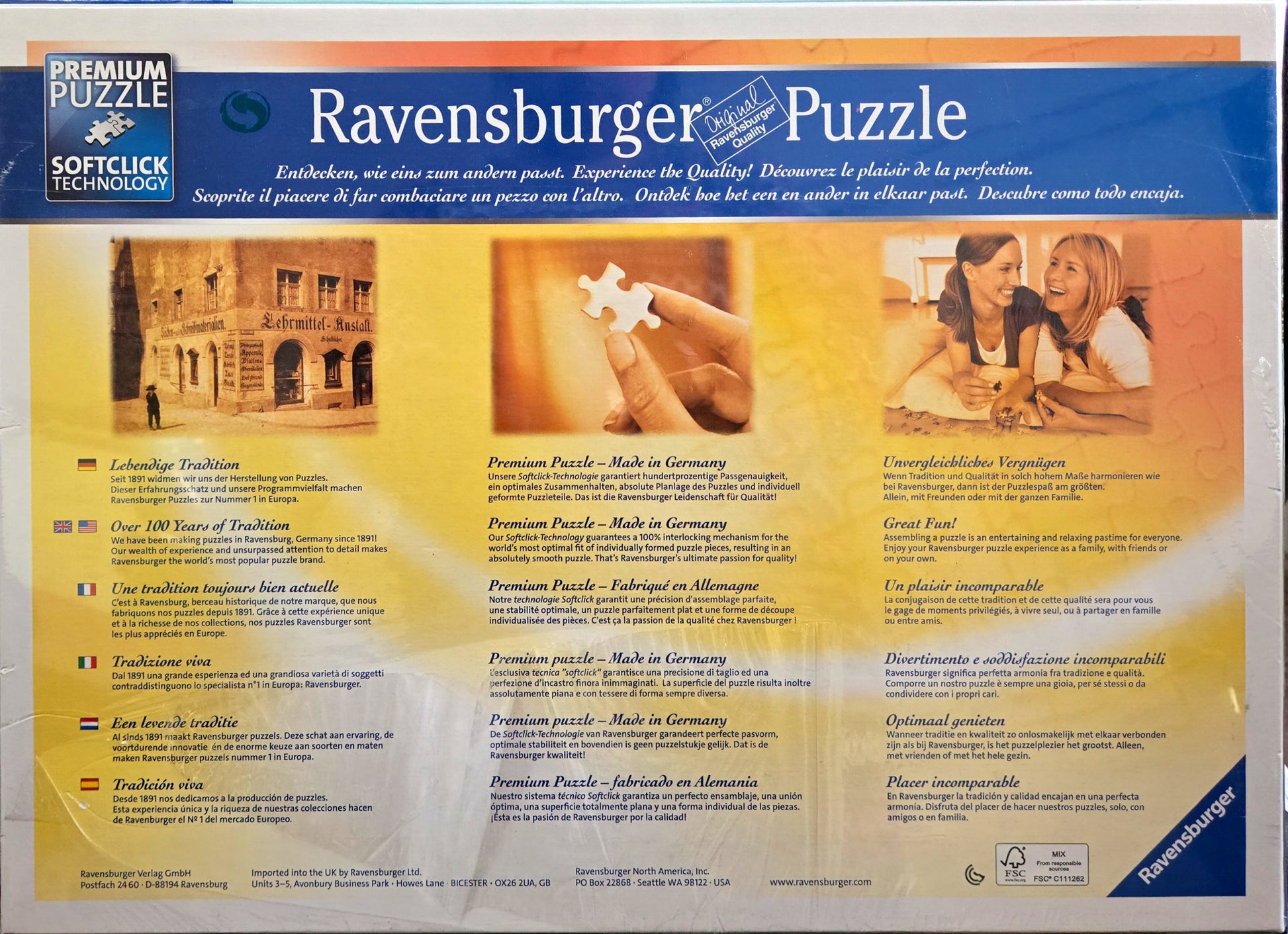 Ravensburger Colin Thompson Awesome Alphabet F & G 1000 Piece Puzzle image 2