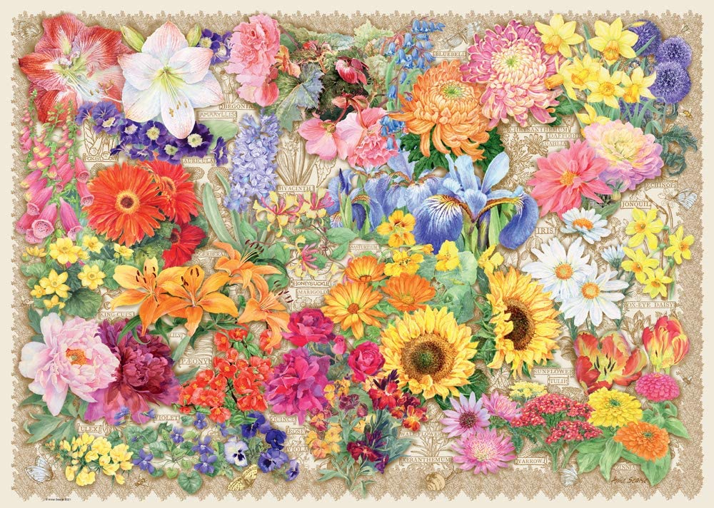 Ravensburger Blooming Beautiful 1000 Piece Puzzle image 1
