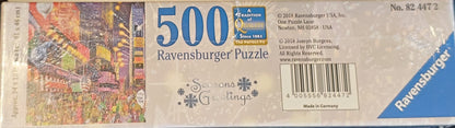 Ravensburger Seasons Greetings New Years in Times Square 500 Piece Puzzle image 2