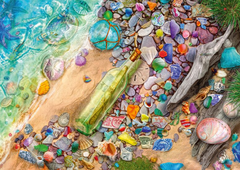 Schmidt Aimee Stewart Beach Treasures 1000 Piece Puzzle image 1