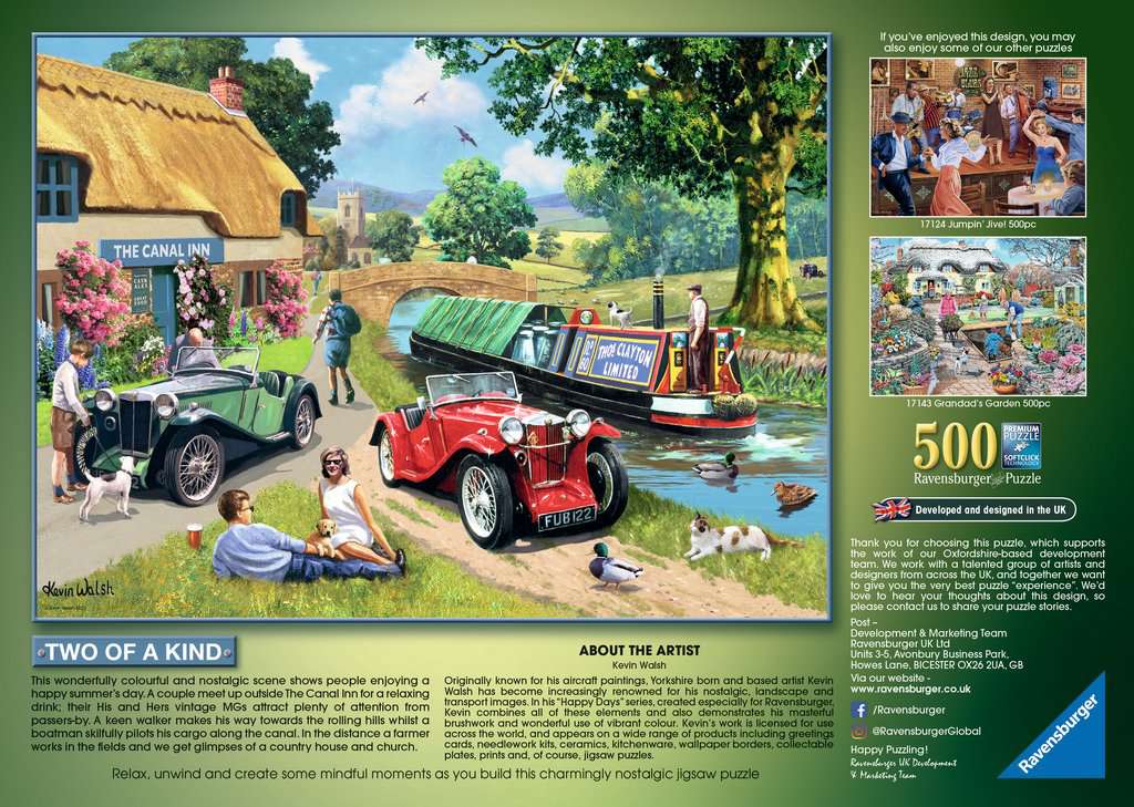Ravensburger Two of a Kind 500 Piece Puzzle image 2