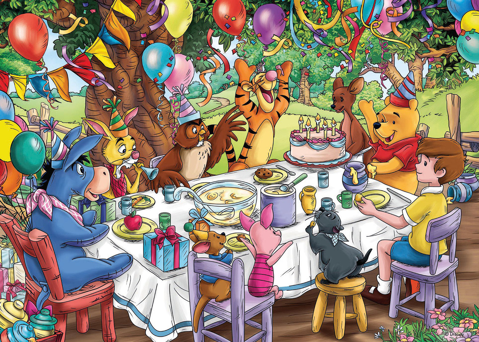 Ravensburger Disney Collector's Edition Winnie the Pooh 1000 Piece Puzzle image 1
