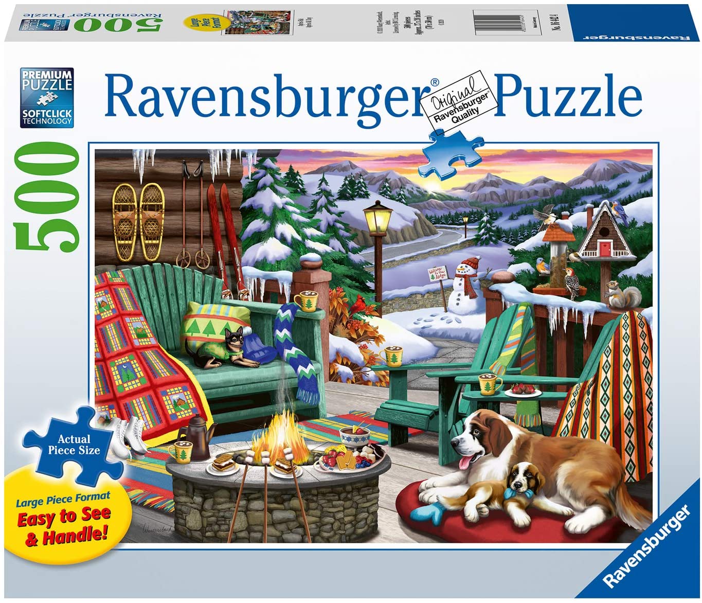 Ravensburger Après All Day 500 Piece Large Format Puzzle image 0