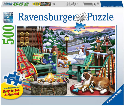 Ravensburger Après All Day 500 Piece Large Format Puzzle image 0