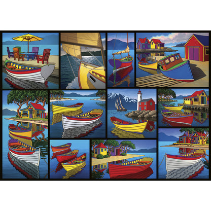 Ravensburger Canadian Collection On the Water 1000 Piece Puzzle image 1