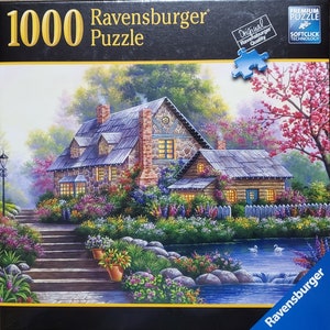 Ravensburger Romantic Cottage 1000 Piece Puzzle image 0