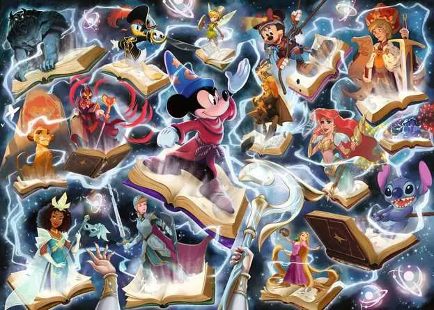 Ravensburger Disney Lorcana Glimmers of the Realm: Steel 1000 Piece Puzzle image 1