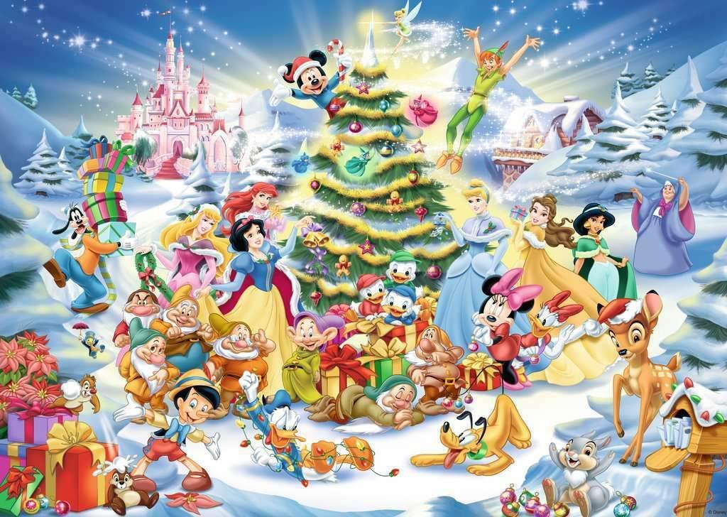 Ravensburger A Disney Christmas 1000 Piece Puzzle image 1