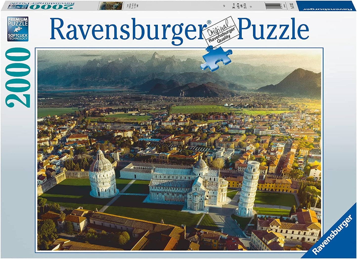 Ravensburger Pisa & Mount Pisano 2000 Piece Puzzle image 0