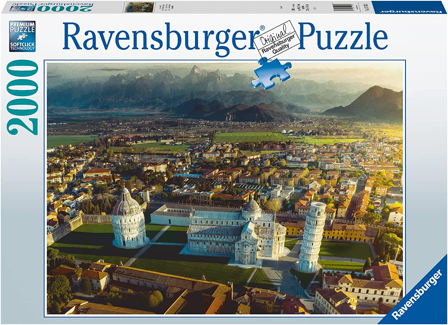 Ravensburger Pisa & Mount Pisano 2000 Piece Puzzle image 0