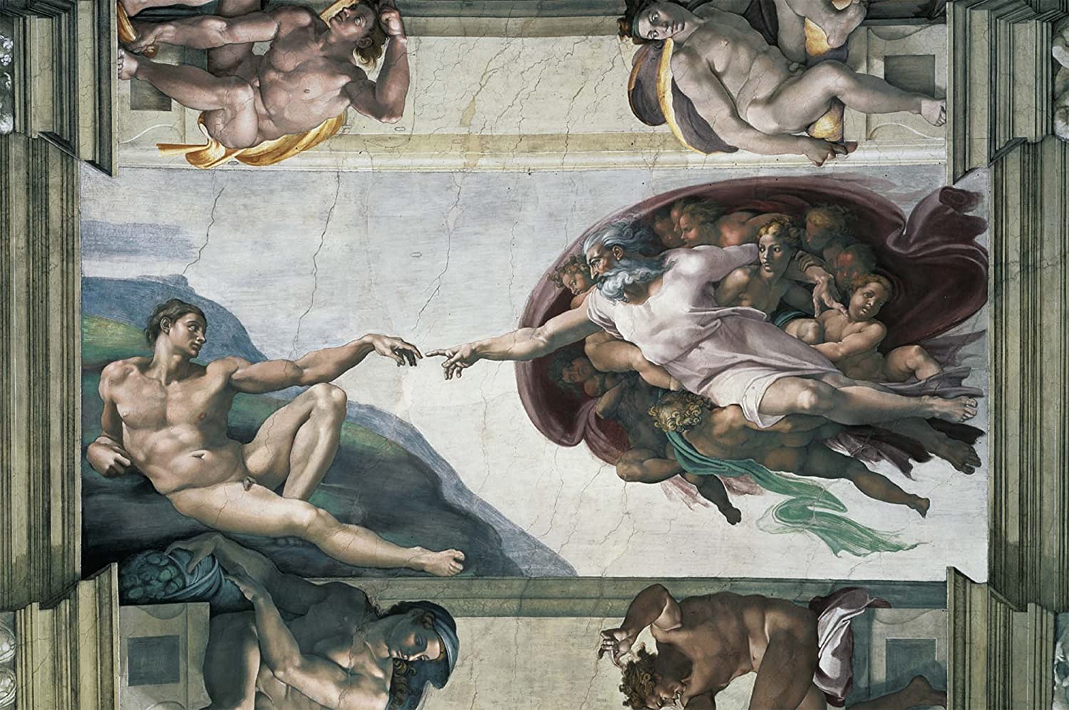 Ravensburger Michelangelo: Creation of Adam 5000 Piece Puzzle image 1