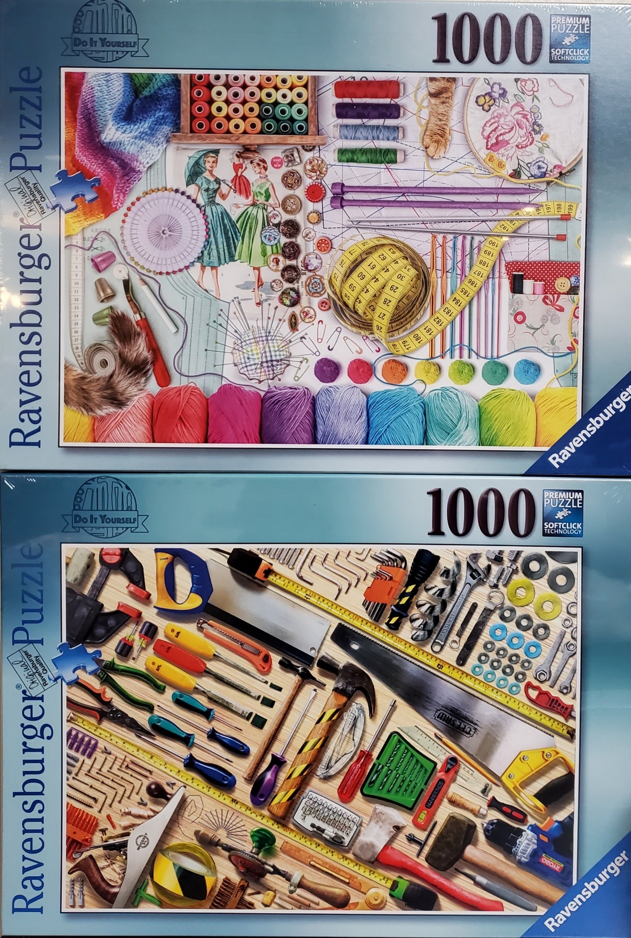 Ravensburger 2 DIY 1000 Piece Puzzle Bundle B image 0