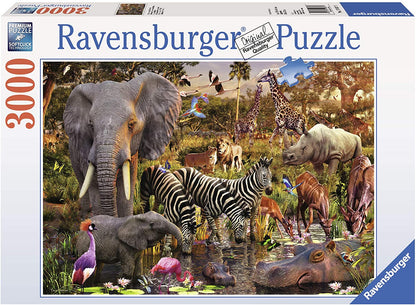 Ravensburger African Animal World 3000 Piece Puzzle image 0