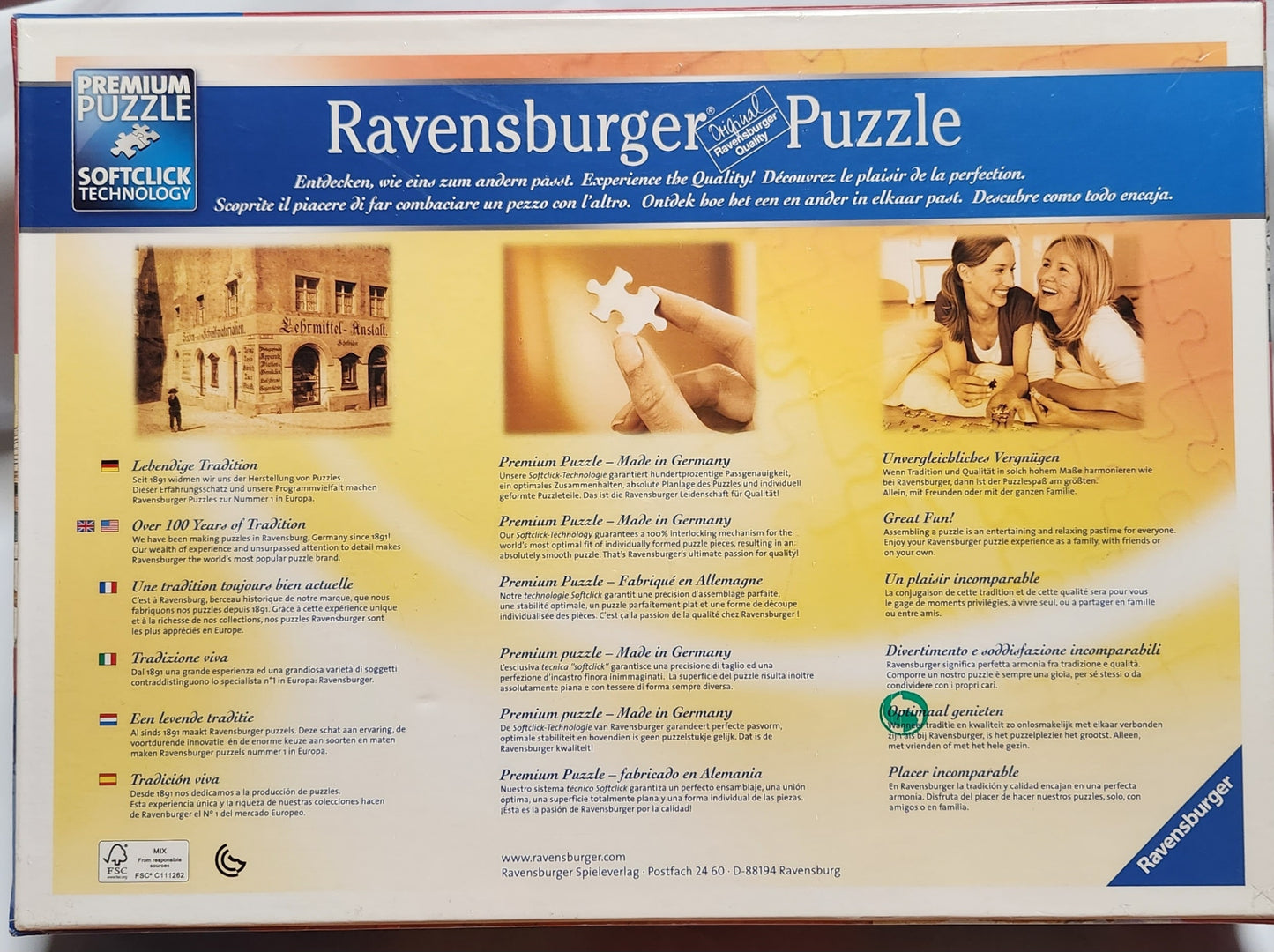 Ravensburger Linda Jane Smith Crazy Cats... In The Craft Room 1000 Piece Puzzle image 3