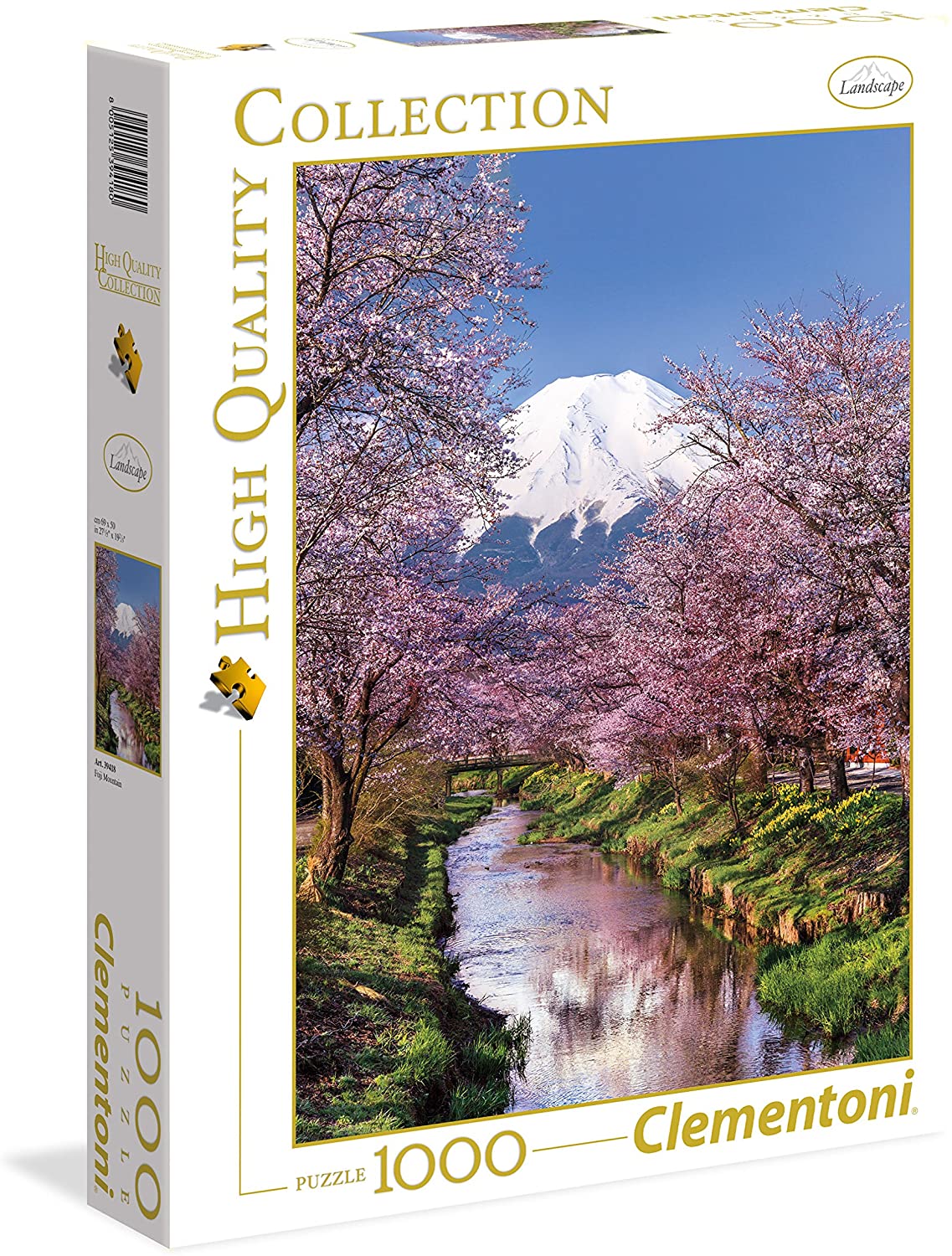 Clementoni High Quality Collection : Fuji Mountain 1000 Piece Puzzle image 0