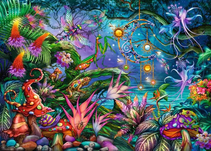 Ravensburger Rainbow Reverie 1000 Piece Puzzle image 1
