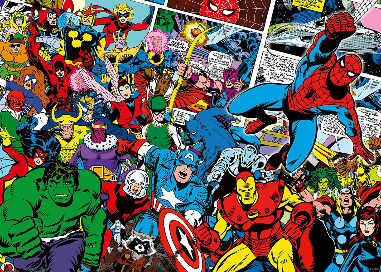 Ravensburger Marvel Challenge 1000 Piece Puzzle image 1