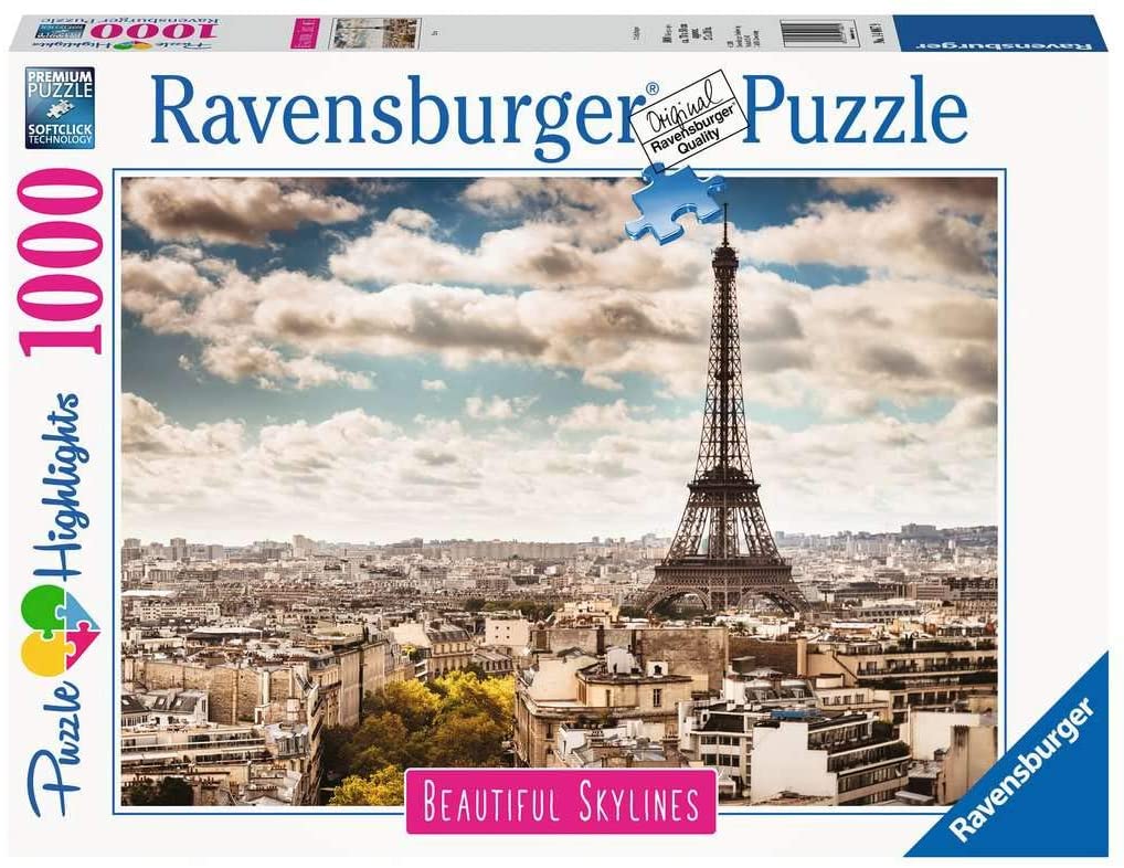 Ravensburger Beautiful Skylines Paris 1000 Piece Puzzle image 0