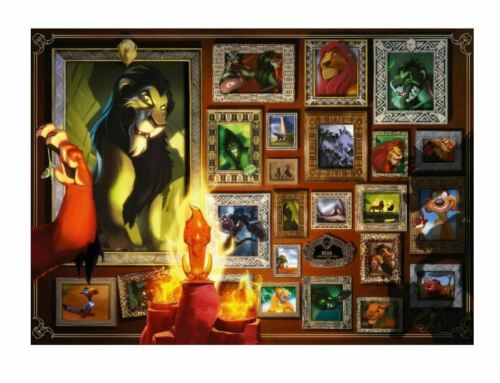 Ravensburger Disney Villainous Scar 1000 Piece Puzzle image 1