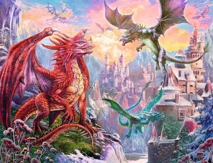 Ravensburger Dragonland 2000 Piece Puzzle image 1