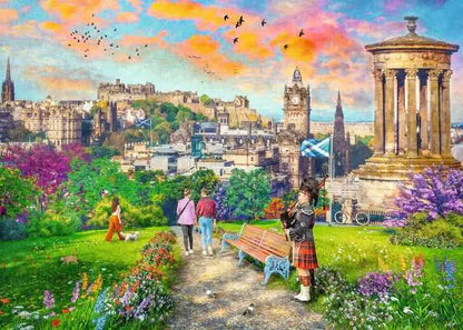 Ravensburger Edinburgh Romance 1000 Piece Puzzle image 1