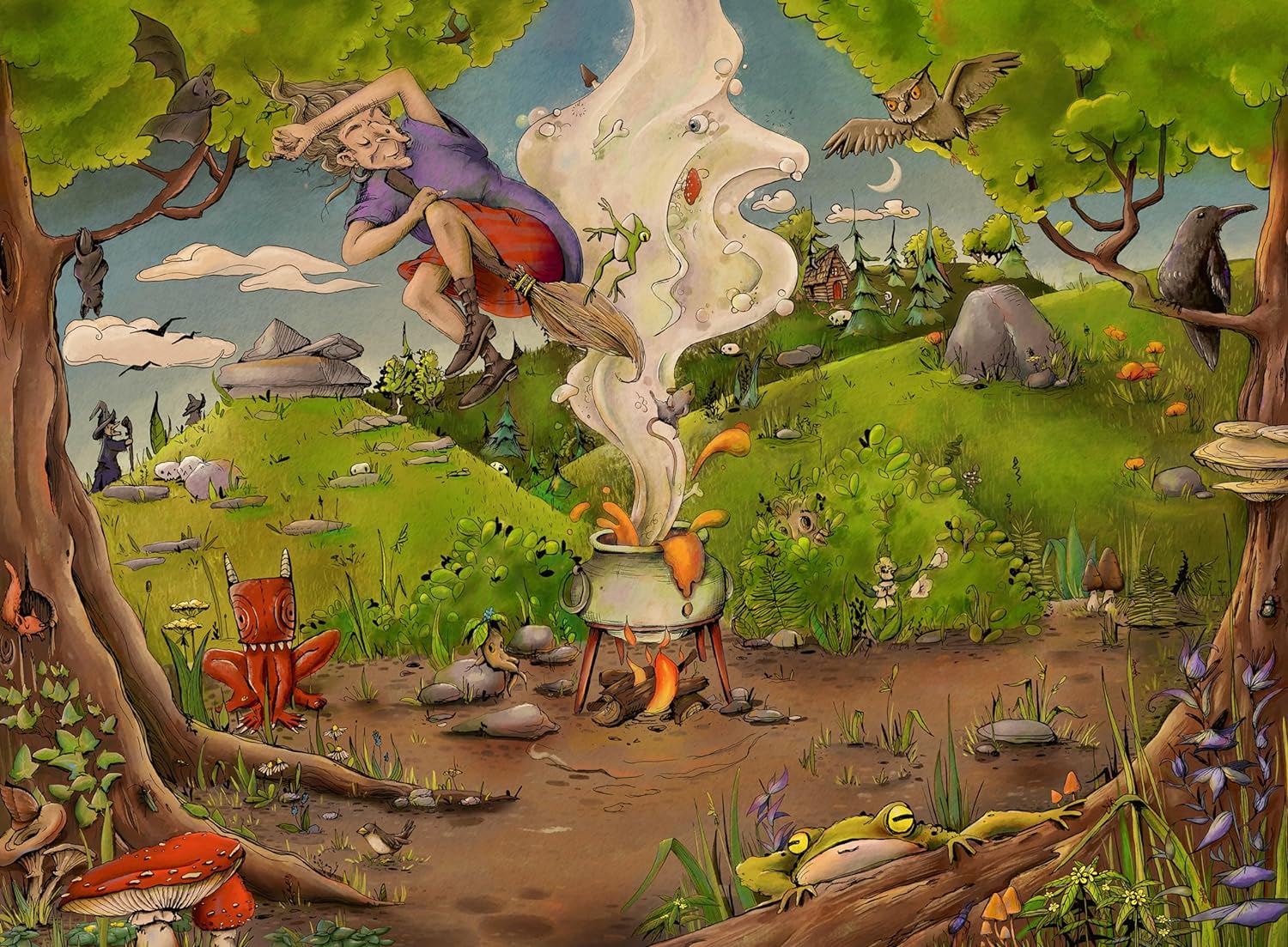 Ravensburger Fantasy Mystic Which 500 Piece Puzzle image 1