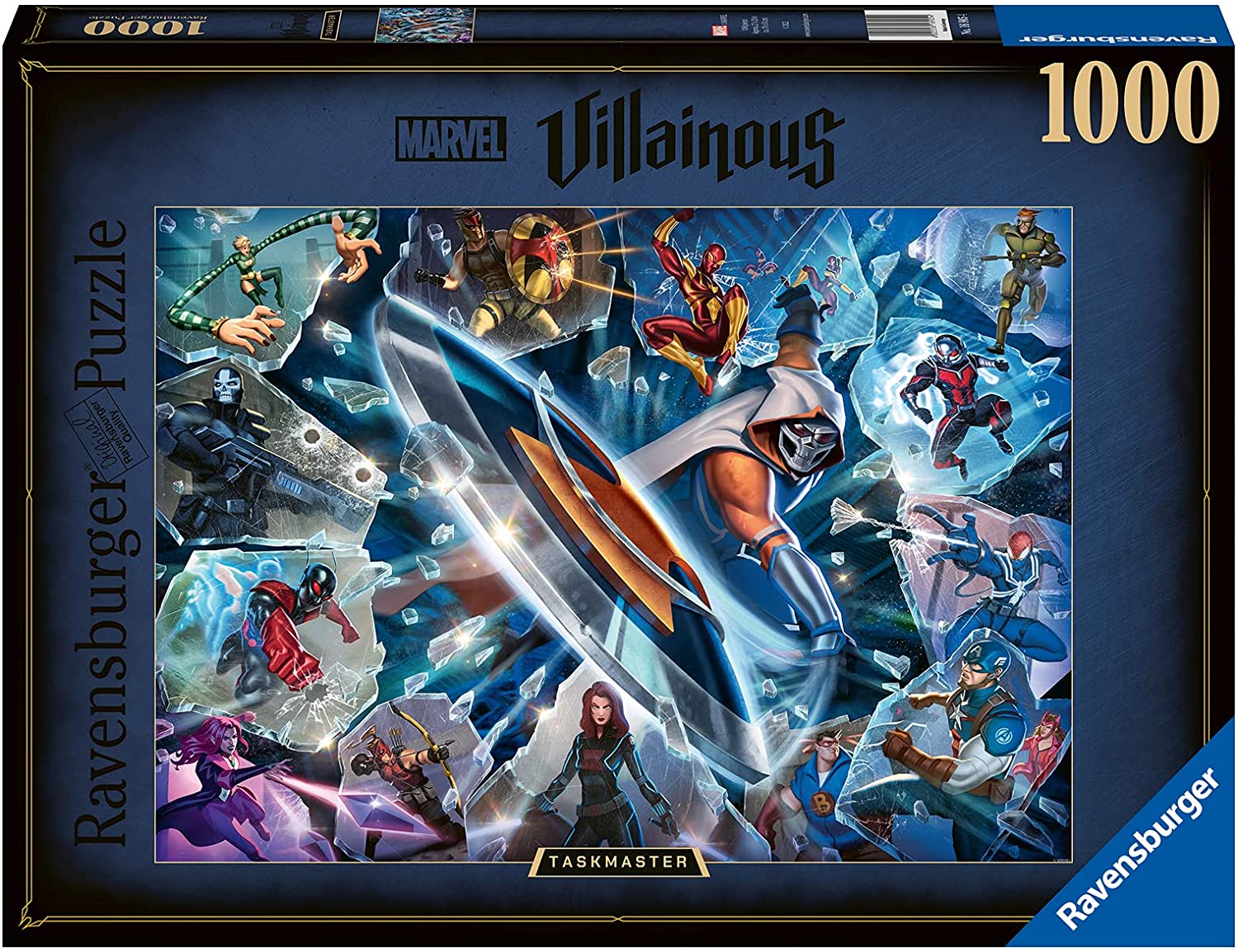 Ravensburger Marvel Villainous Taskmaster 1000 Piece Puzzle image 0