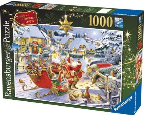 Ravensburger Limited Edition Santa's Christmas Supper 1000 Piece Puzzle image 0