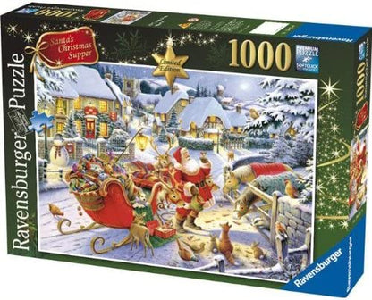 Ravensburger Limited Edition Santa's Christmas Supper 1000 Piece Puzzle image 0
