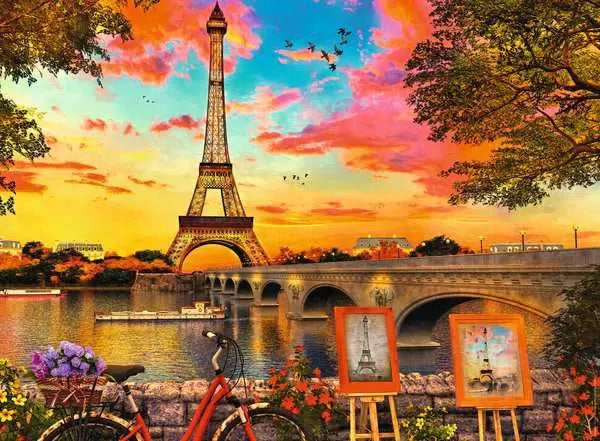 Ravensburger Evening In Paris 500 Piece Puzzle image 1
