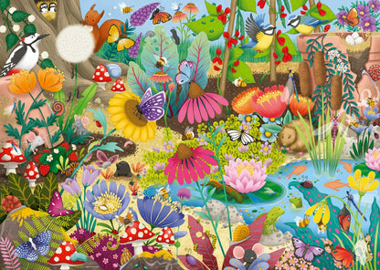 Ravensburger Little Garden World 1000 Piece Puzzle image 1